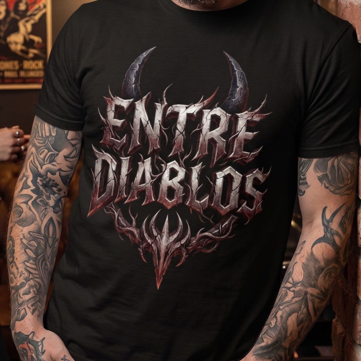 Remera Entre Diablos